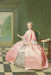 Porträt von Mrs. Nevel